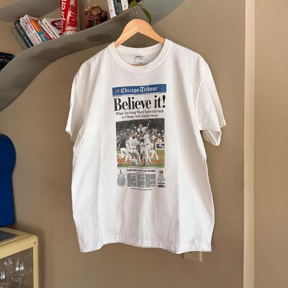 Chicago White Sox World Series Paper news Shirt